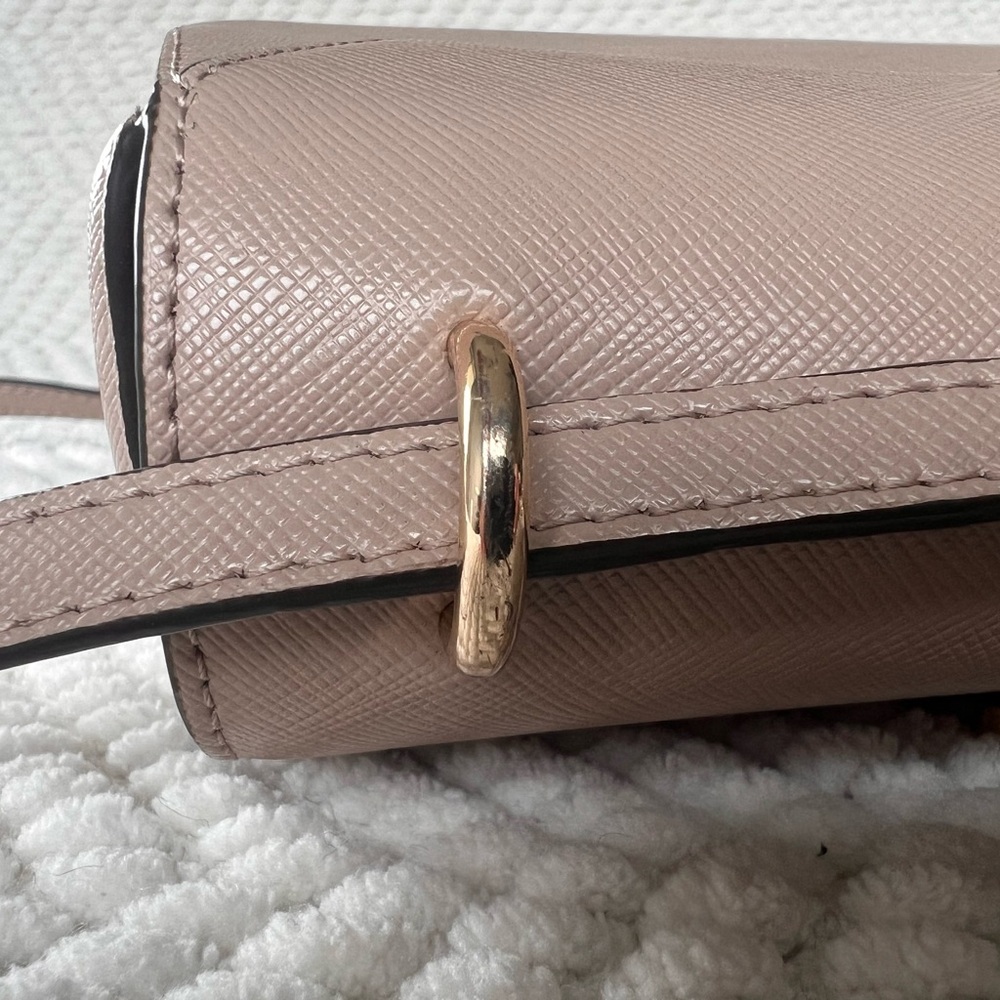 Strathberry Cappuccino Shoulder Bag with Gold Accent - Picture 12 of 16